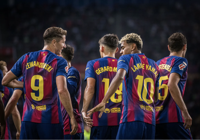 Rashford và Lamal tỏa sáng vai kiến tạo, Barcelona soán đỉnh bảng La Liga- Ảnh 5.
