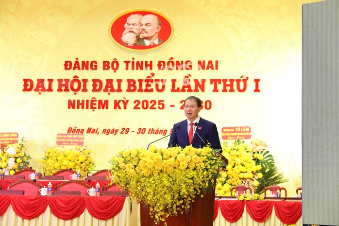 Ông Vũ Hồng Văn tiếp tục giữ chức Bí thư Tỉnh ủy Đồng Nai nhiệm kỳ 2025 - 2030 - Ảnh 1.