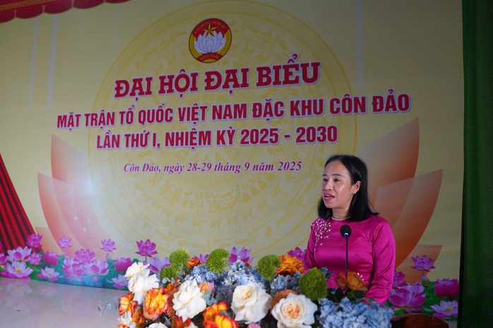 Đại hội MTTQ Việt Nam Đặc khu Côn Đảo đề ra 12 chỉ tiêu, 6 chương trình hành động- Ảnh 2.