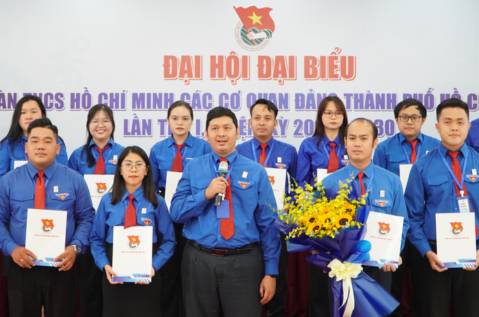 Anh Bùi Hữu Hồng Hải tiếp tục làm Bí thư Đoàn các cơ quan Đảng TP HCM- Ảnh 3.