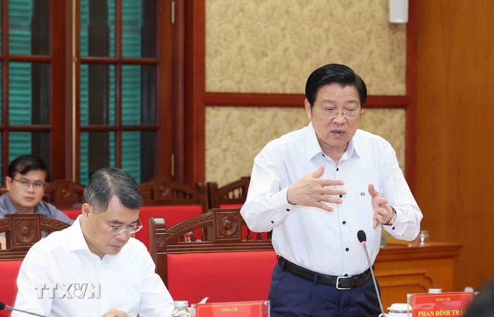 Những hình ảnh Tổng Bí thư chủ trì họp về phòng, chống tham nhũng, lãng phí, tiêu cực - Ảnh 3.