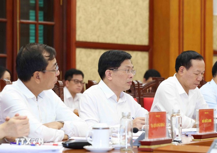 Những hình ảnh Tổng Bí thư chủ trì họp về phòng, chống tham nhũng, lãng phí, tiêu cực - Ảnh 5.