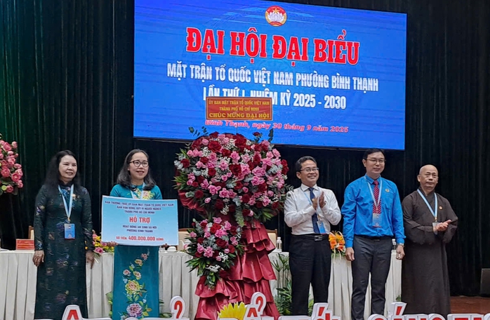 Phường Bình Thạnh tổ chức Đại hội MTTQ Việt Nam lần thứ I, nhiệm kỳ 2025 - 2030 - Ảnh 6.