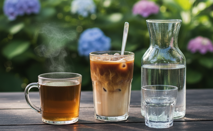 Cách tăng tuổi thọ nhờ cà phê, trà và nước - Ảnh 1.