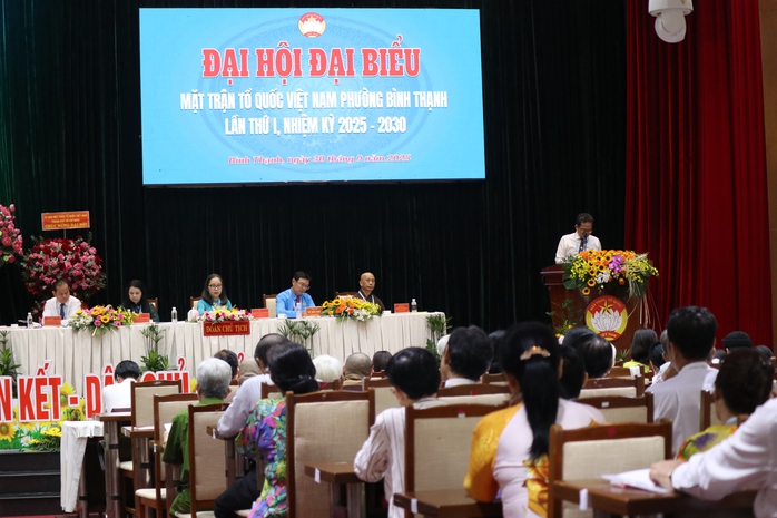 Phường Bình Thạnh tổ chức Đại hội MTTQ Việt Nam lần thứ I, nhiệm kỳ 2025 - 2030 - Ảnh 1.