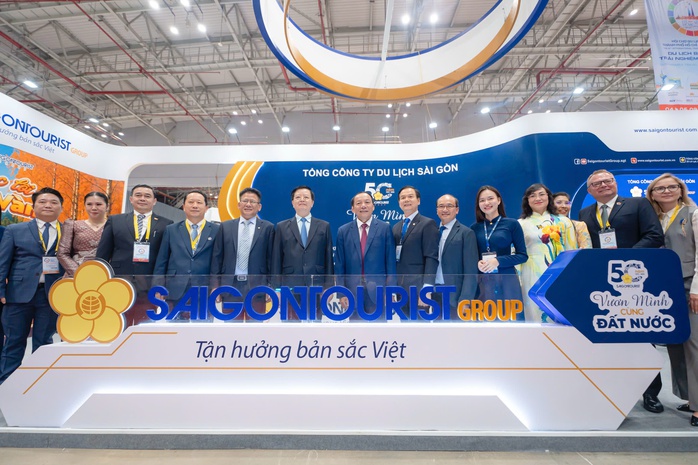 Saigontourist Group tự hào là “Nhà tài trợ Kim Cương”, áp dụng loạt ưu đãi du lịch tại ITE HCMC 2025- Ảnh 1.