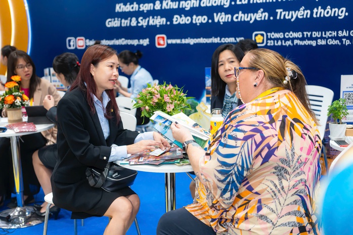 Saigontourist Group tự hào là “Nhà tài trợ Kim Cương”, áp dụng loạt ưu đãi du lịch tại ITE HCMC 2025- Ảnh 3. Saigontourist Group tự hào là “Nhà tài trợ Kim Cương”, áp dụng loạt ưu đãi du lịch tại ITE HCMC 2025- Ảnh 3.
