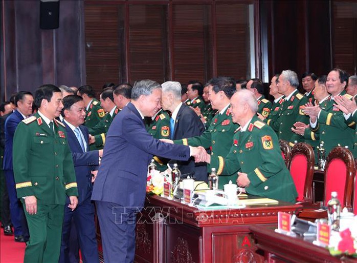 Tổng Bí thư Tô Lâm dự Lễ Kỷ niệm 80 năm Ngày truyền thống Bộ Tổng Tham mưu QĐND Việt Nam- Ảnh 2.