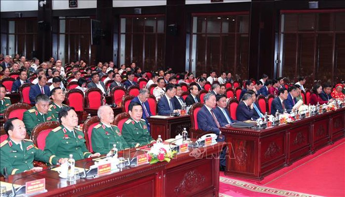 Tổng Bí thư Tô Lâm dự Lễ Kỷ niệm 80 năm Ngày truyền thống Bộ Tổng Tham mưu QĐND Việt Nam- Ảnh 3.