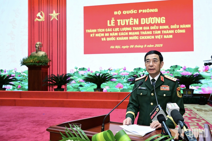 Bộ Quốc phòng tuyên dương các lực lượng tham gia nhiệm vụ A80- Ảnh 2. Bộ Quốc phòng tuyên dương các lực lượng tham gia nhiệm vụ A80- Ảnh 2.