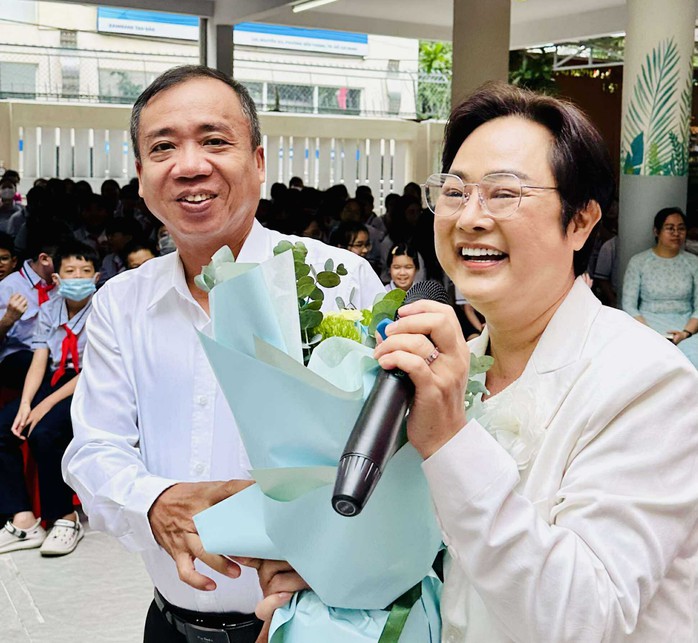 "Sân khấu học đường" khởi động tại TP HCM: Lan tỏa tình yêu âm nhạc và nghệ thuật dân tộc- Ảnh 6. "Sân khấu học đường" khởi động tại TP HCM: Lan tỏa tình yêu âm nhạc và nghệ thuật dân tộc- Ảnh 6.