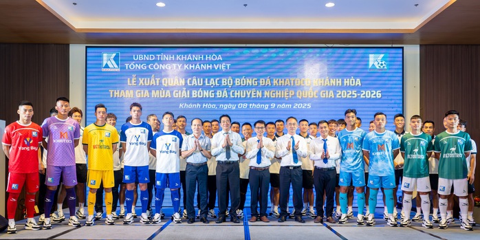 Câu lạc bộ bóng đá Khatoco khánh hòa xuất quân giải hạng nhất 2025 - 2026 - Ảnh 3. Câu lạc bộ bóng đá Khatoco khánh hòa xuất quân giải hạng nhất 2025 - 2026 - Ảnh 3.