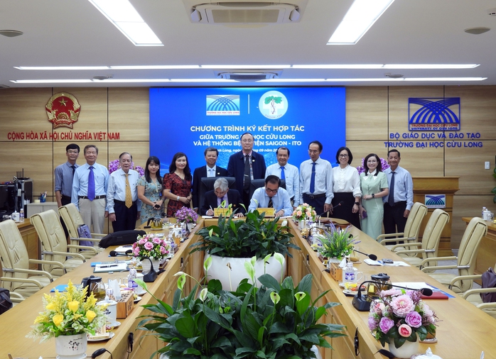 Trường ĐH Cửu Long ký kết hợp tác với Hệ thống bệnh viện Saigon-ITO- Ảnh 3.