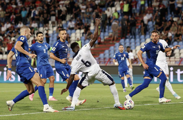 Đại thắng "năm sao" Serbia, tuyển Anh tiến gần vé dự World Cup 2026- Ảnh 5. Đại thắng "năm sao" Serbia, tuyển Anh tiến gần vé dự World Cup 2026- Ảnh 5.