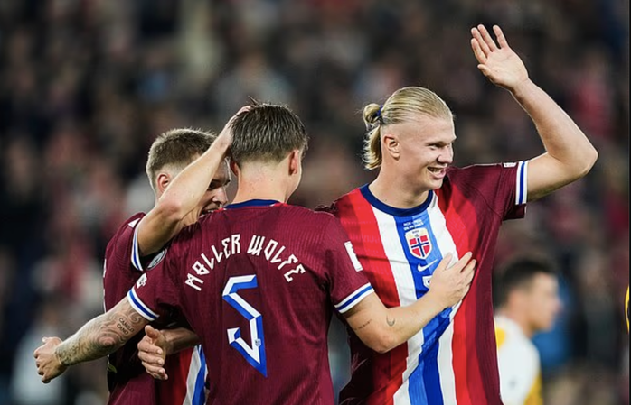Na Uy thắng "hủy diệt" Moldova 11-1, Haaland và Aasgaard đi vào lịch sử- Ảnh 3.