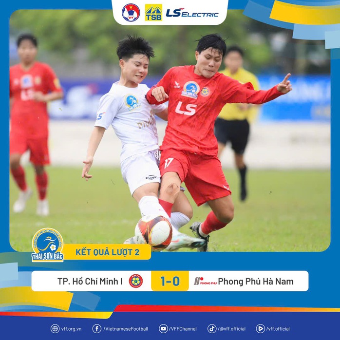 CLB nữ TP HCM 1 thắng tối thiểu Phong Phú Hà Nam, duy trì ngôi đầu- Ảnh 1. CLB nữ TP HCM 1 thắng tối thiểu Phong Phú Hà Nam, duy trì ngôi đầu- Ảnh 1.