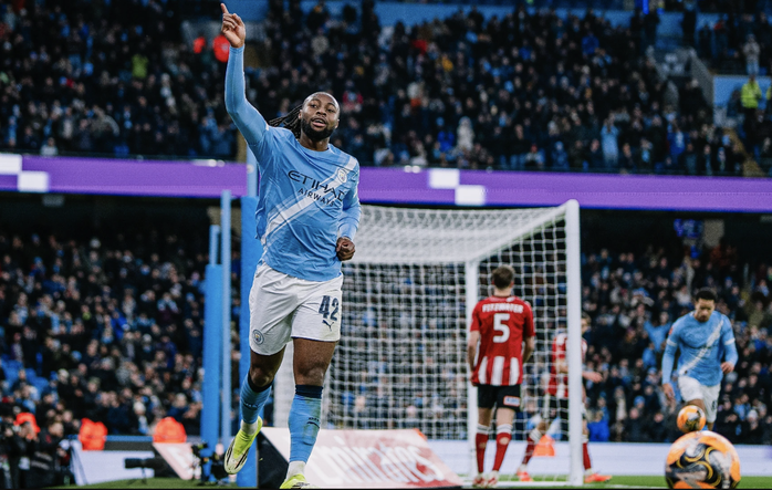 Man City thắng vùi dập Exeter City 10-1, mưa bàn thắng tràn ngập FA Cup - Ảnh 4.