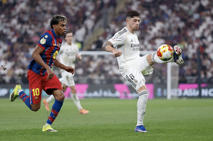 Barcelona hạ Real Madrid trận si&ecirc;u kinh điển, bảo vệ Si&ecirc;u c&uacute;p T&acirc;y Ban Nha - Ảnh 1.