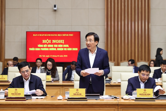 Đảng ủy Ch&iacute;nh phủ triển khai nhiệm vụ năm 2026 dưới sự dẫn dắt của Thủ tướng - Ảnh 2.