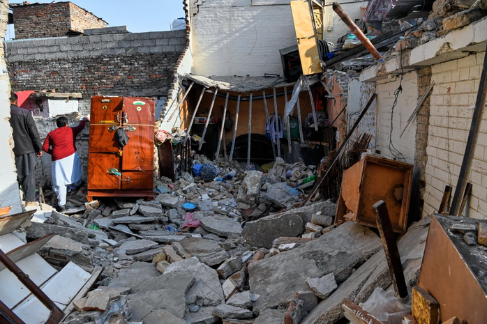 Pakistan: Nổ b&igrave;nh gas sau tiệc cưới, c&ocirc; d&acirc;u ch&uacute; rể thiệt mạng - Ảnh 1.