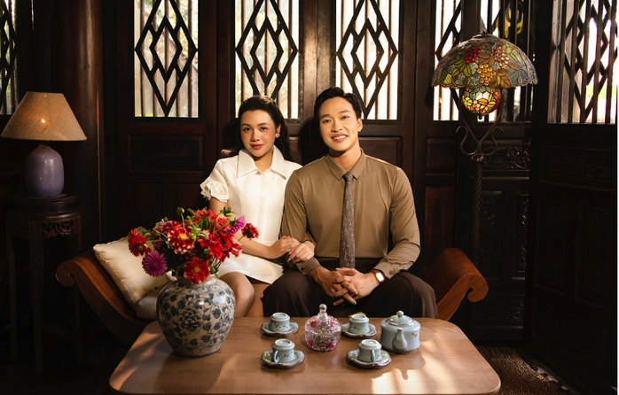 Cặp đ&ocirc;i L&acirc;m Thanh Nh&atilde; - Vũ Th&ugrave;y Linh giới thiệu phong tục cưới hỏi ba miền - Ảnh 2.