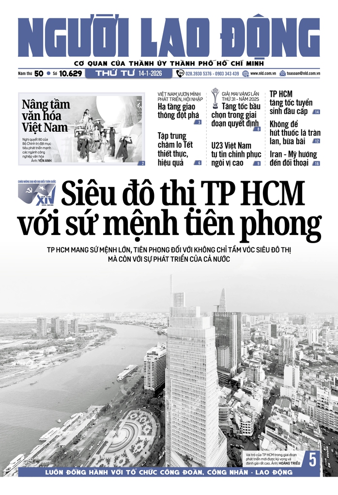 B&aacute;o in Người Lao Động 14-1: TP HCM tăng tốc tuyển sinh đầu cấp - Ảnh 1.