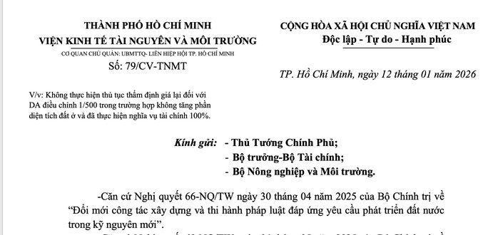 Kiến nghị kh&ocirc;ng thẩm định gi&aacute; lại với dự &aacute;n đ&atilde; ho&agrave;n th&agrave;nh 100% nghĩa vụ t&agrave;i ch&iacute;nh - Ảnh 1.