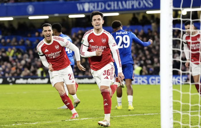 Thua Arsenal ở Stamford Bridge, Chelsea mơ lật ngược t&igrave;nh thế League Cup - Ảnh 5.