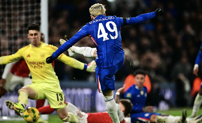 Thua Arsenal ở Stamford Bridge, Chelsea mơ lật ngược t&igrave;nh thế League Cup - Ảnh 4.