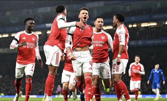 Thua Arsenal ở Stamford Bridge, Chelsea mơ lật ngược t&igrave;nh thế League Cup - Ảnh 2.