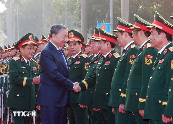 Tổng B&iacute; thư: Đổi mới, ho&agrave;n thiện phương thức bảo đảm hậu cần, kỹ thuật trong t&igrave;nh h&igrave;nh mới - Ảnh 1.