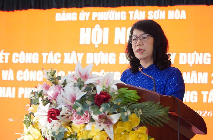 100% hồ sơ thủ tục h&agrave;nh ch&iacute;nh tại phường T&acirc;n Sơn H&ograve;a được giải quyết đ&uacute;ng hạn - Ảnh 1.