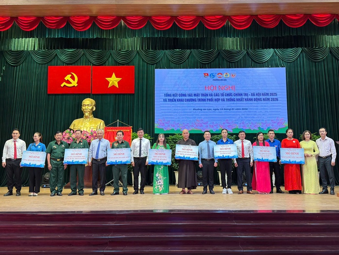 Tổng kết c&ocirc;ng t&aacute;c mặt trận phường An Lạc - Ảnh 6.
