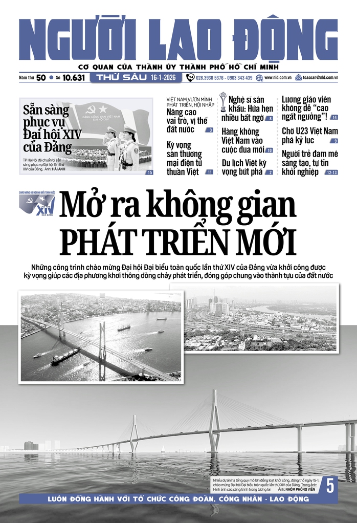 B&aacute;o in Người Lao Động 16-1: Lương gi&aacute;o vi&ecirc;n kh&ocirc;ng dễ &ldquo;cao ngất ngưởng&rdquo;! - Ảnh 1.