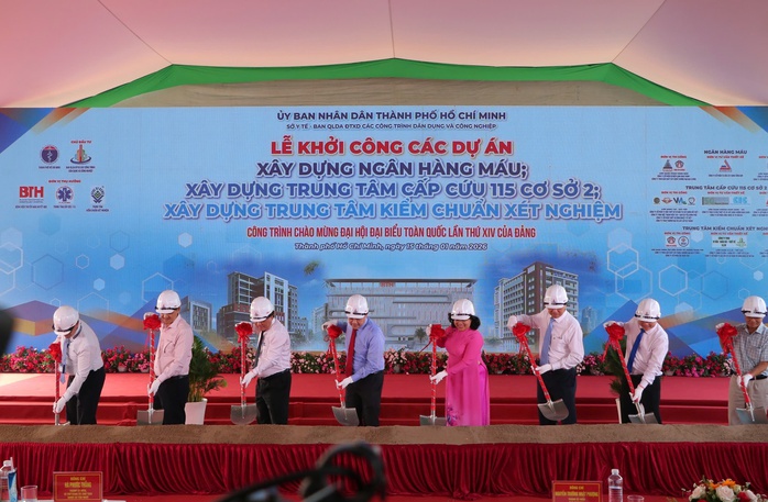 TPHCM khởi c&ocirc;ng đồng loạt nhiều dự &aacute;n y tế lớn - Ảnh 6.