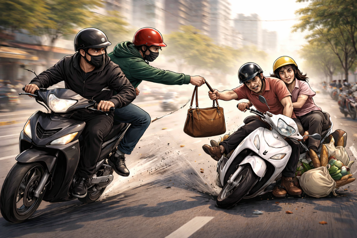 &Eacute;p xe giật t&uacute;i x&aacute;ch g&acirc;y chết người, luật quy định ra sao? - Ảnh 1.