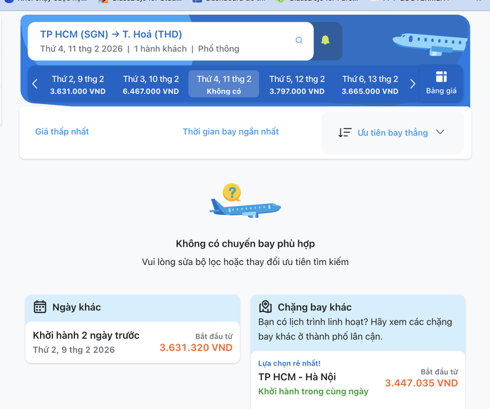 Bất ngờ gi&aacute; v&eacute; m&aacute;y bay TPHCM - H&agrave; Nội dịp Tết 2026 hạ nhiệt - Ảnh 2.