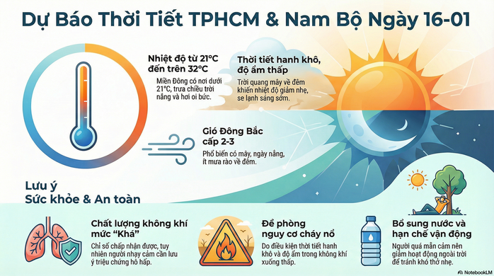 Dự b&aacute;o thời tiết h&ocirc;m nay, 16-1: - Ảnh 2.