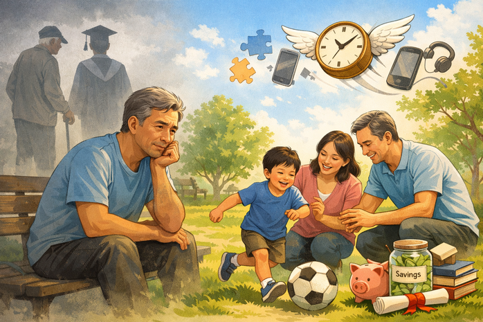 Nỗi lo cha gi&agrave;, con mọn - Ảnh 1.