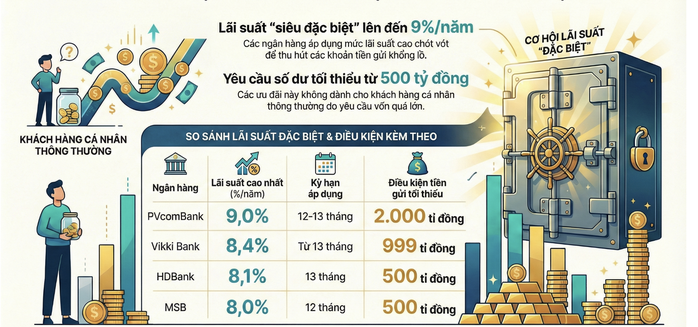 Những ng&acirc;n h&agrave;ng c&oacute; l&atilde;i suất tiết kiệm cao nhất hiện nay - Ảnh 4.