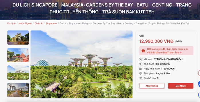 Gi&aacute; tour Tết 2026 đi Th&aacute;i Lan , Singapore tăng cao , du kh&aacute;ch cần lưu &yacute; g&igrave;? - Ảnh 3.