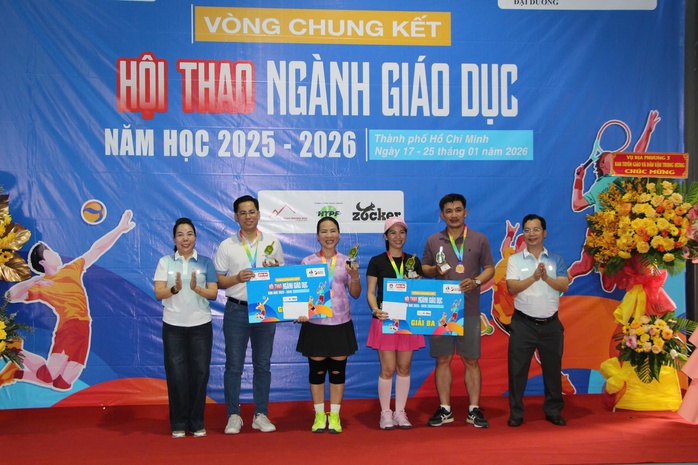 Khai mạc V&ograve;ng Chung kết Hội thao ng&agrave;nh Gi&aacute;o dục TPHCM năm học 2025 - 2026 - Ảnh 1.