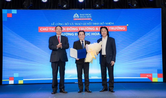 T&acirc;n hiệu trưởng Trường ĐH Hoa Sen l&agrave; ai  - Ảnh 2.