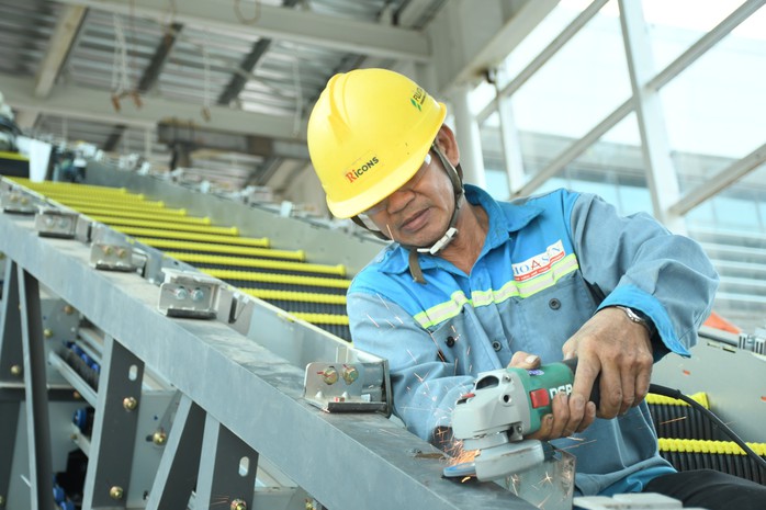 Đón năm mới trên những đại công trường - Ảnh 3. Đón năm mới trên những đại công trường - Ảnh 3.