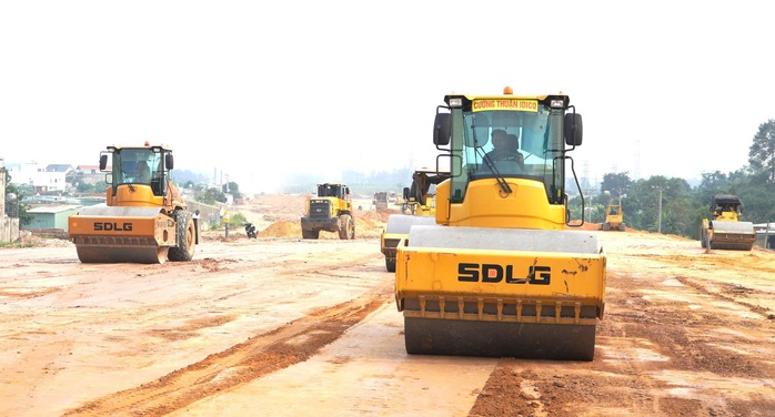 Thi c&ocirc;ng s&acirc;n bay Long Th&agrave;nh v&agrave; cao tốc bi&ecirc;n h&ograve;a - Vũng T&agrave;u xuy&ecirc;n Tết 2026 - Ảnh 8.