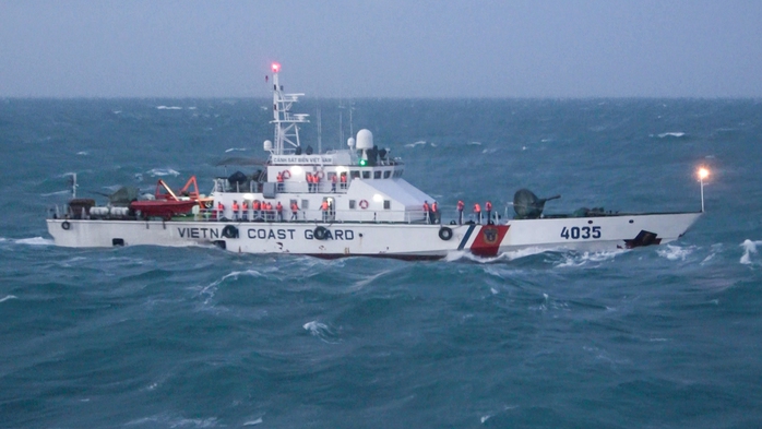 Cảnh s&aacute;t biển hướng về Đại hội XIV - Ảnh 1.