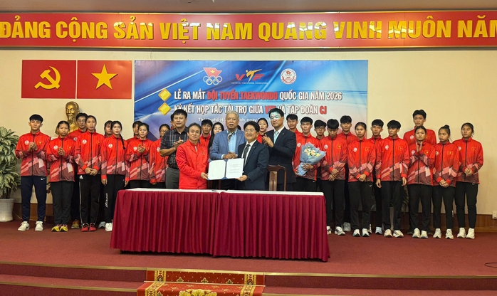 Tập đo&agrave;n CJ tiếp tục đồng h&agrave;nh c&ugrave;ng Taekwondo Việt Nam - Ảnh 2.