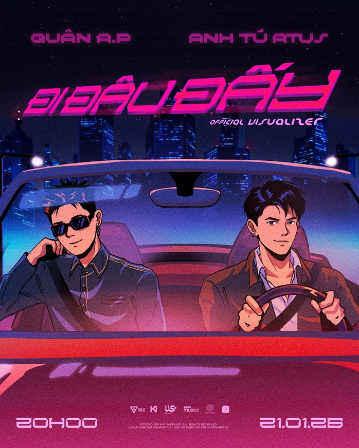 Quân A.P và Anh Tú Atus: Màn kết hợp "đẹp trai nhất" đầu 2026 - Ảnh 1.