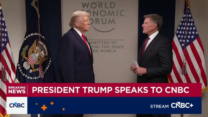 Ông Donald Trump thông báo đạt thỏa thuận khung về Greenland, hủy bỏ áp thuế - Ảnh 1. Ông Donald Trump thông báo đạt thỏa thuận khung về Greenland, hủy bỏ áp thuế - Ảnh 1.