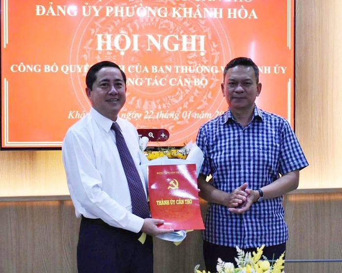 Thành ủy Cần Thơ chỉ định Ông Ngô Hùng làm Bí thư Đảng ủy phường Khánh Hòa - Ảnh 1. Thành ủy Cần Thơ chỉ định Ông Ngô Hùng làm Bí thư Đảng ủy phường Khánh Hòa - Ảnh 1.